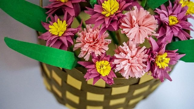 How to Craft Basket Flowers