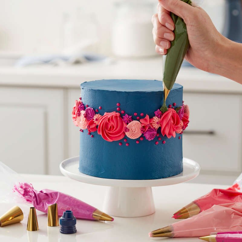 how to make decorate cake designs