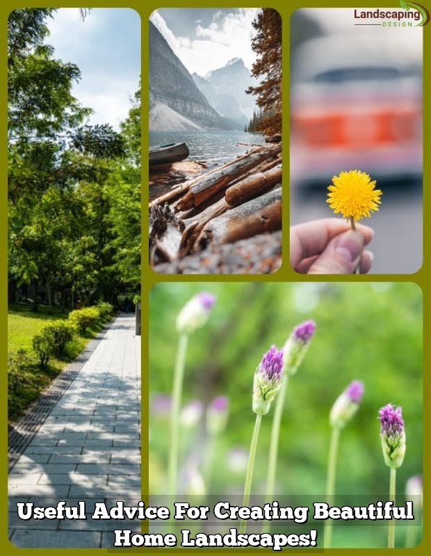 Useful Advice For Creating Beautiful Home Landscapes!