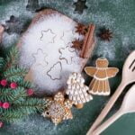 Beautifully decorated Christmas cakes featuring festive designs and intricate icing details