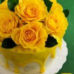 How Decorate a Cake With Butter Icing Decorated chocolate cake with smooth butter icing and intricate designs