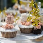 Beautifully decorated Christmas cake with festive ornaments, ready to delight your holiday guests