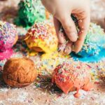 How to Decorate a Zebra Cake Step-by-step guide on how to decorate a zebra cake with chocolate and vanilla swirls