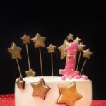 How to Decorate Cake With Mango Step-by-step guide: How to decorate cake with fresh mango slices and edible flowers