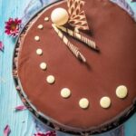 How to Decorate a Victoria Sponge Cake Step-by-step guide showing HOW TO DECORATE A VICTORIA SPONGE CAKE with buttercream frosting and fresh berries