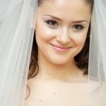 Simple and elegant A-line long sleeve wedding dress - perfect for a classic bridal look