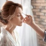 Elegant cocktail dress with pearl accessories for a sophisticated look